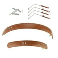 thumbnail image 3 of koolsoo Folding Bike Mudguard Front & Rear Fenders Adult Mud Guard for Sports Riding 20inch Brown, 3 of 9