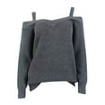 thumbnail image 3 of Clearance under $5 JINMGG 2025 Fall Winter Plus Size Sweaters for Women Clearance,Women's and Winter Long-sleeved Loose Knit Plus-size Warm Pullover, 3 of 5