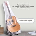 thumbnail image 3 of Funda Impermeable Para Guitarra, Fácil De Limpiar, Funda Protectora Portátil Esmerilada Para Guitarra, Protector Envolvente Completo Cuidadosamente Cortado Con Cremallera Lateral, 3 of 7