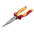 thumbnail image 3 of Wiha Tools Insul. Industrial Long Nose Pliers w/ Cutter 8" OAL. Industrial brushed finish. Two component ergo cushion grips., 3 of 7