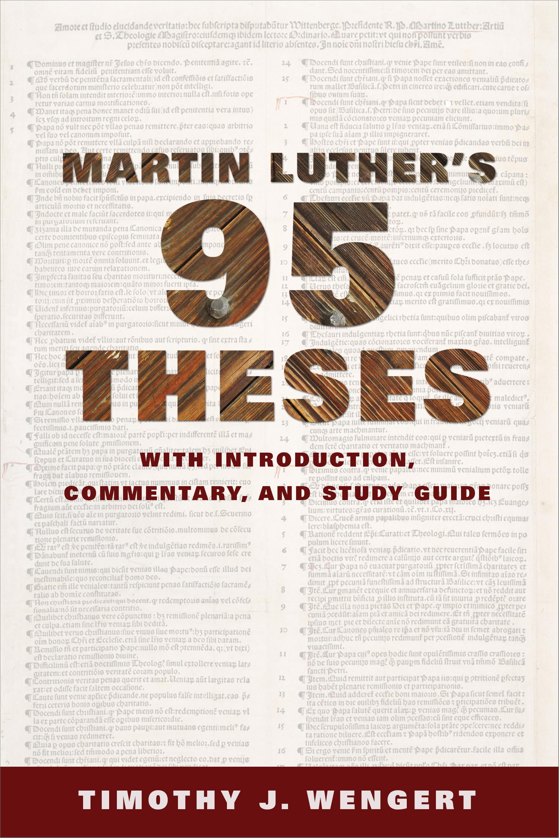 Martin luther's 95 theses pdf picture