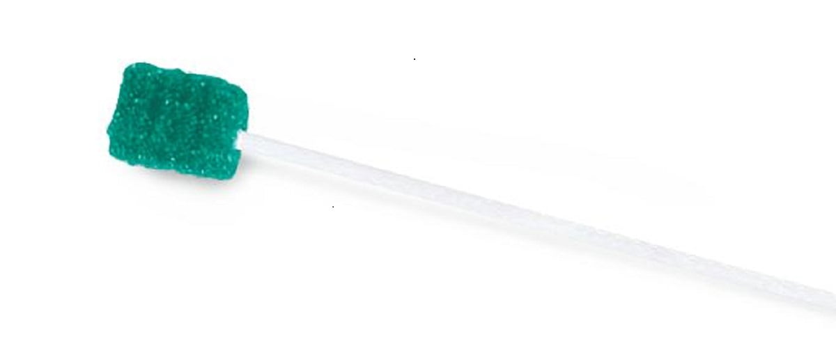 Medline Dentips Mint Treated Oral Care Swabs, 250 Count