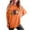 Orange, variant on Ladies Tops And Blouses Petite Summer Tees for Women 2026 Vacation Women Short Sleeve Tops Dressy Workout Tank Tops for Women Cropped