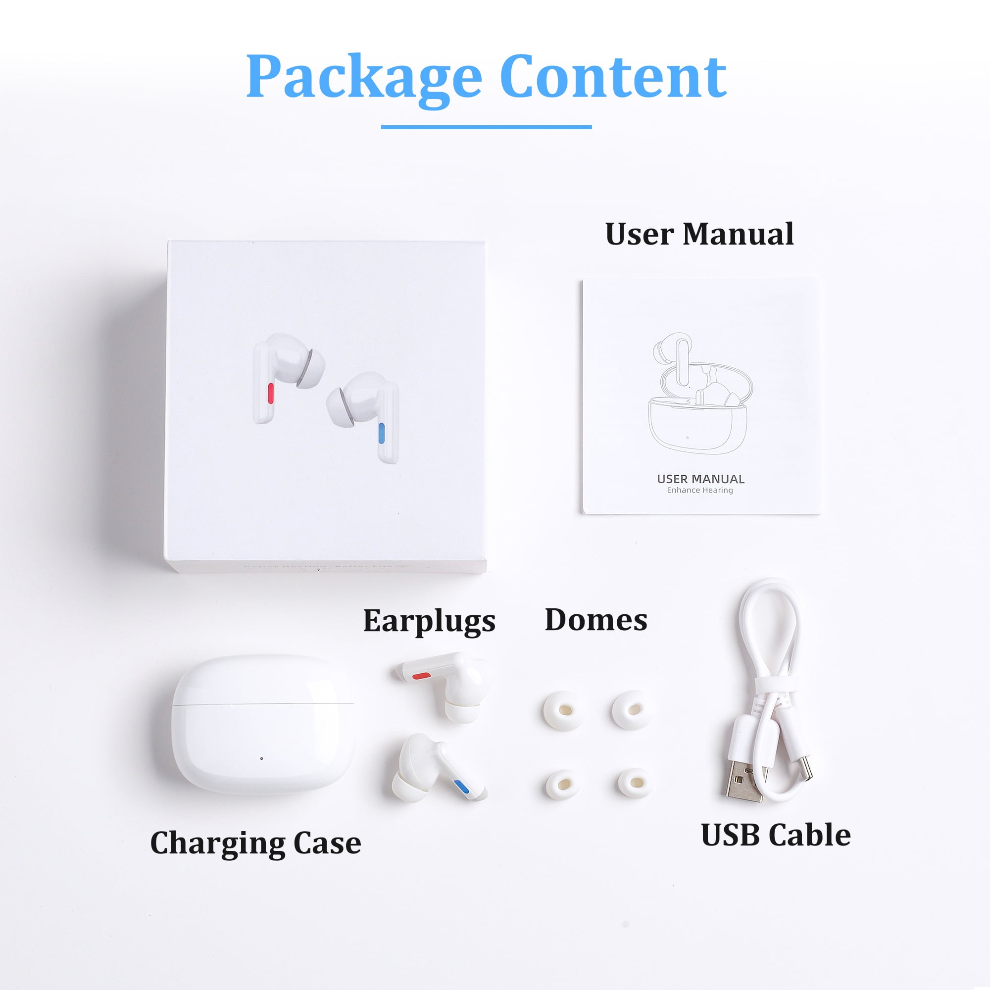 Buy Doosl Hearing Amplifiers for Ears, Howling Cancelling, Intelligent