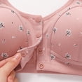 thumbnail image 4 of Ropa Interior Transpirable para Mujeres Encaje sin Bordes Recogido Sujetador Delgado Diario Sujetadores Cómodos para Mujeres, 4 of 8