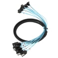 thumbnail image 1 of Mini cable sas 6 a 6 cable curvo recto 6gbps anti interferencia de doble grupo cable para ssd, 1 of 7