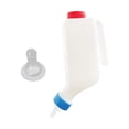 thumbnail image 3 of Feeder de botella de leche Herramienta de enfermería Herramienta de enfermería Alta salida con pezón 800 ml para alimentar a las ovejas de oveja de ov, 3 of 9