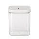 thumbnail image 1 of Caja de almacenamiento transparente de plástico de calidad alimentaria, tarro de almacenamiento de granos a presión, 1 Uds. Botao blanco, 1 of 5