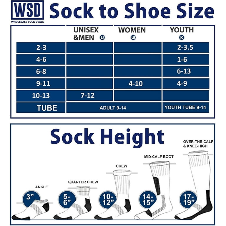 Socks size for shoe online size 10