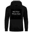 thumbnail image 3 of Custom Photo Hoodie Personalized with Your Design, Sizes S to 3XL for Everyday Wear,Custom Hoodie for Men & Women (Black), 3 of 8