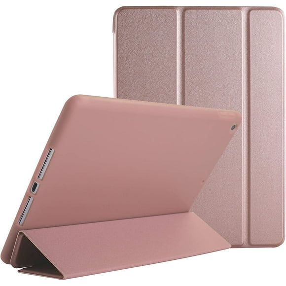 AmPm for iPad 9.7 Inch 5 6 Air 1 2 [iPad 5th 6th Air 1st 2nd ] A1893 A1954 A1822 A1823 A1566 A1567 A1474 A1475 A1476 Printed Smart Soft Silicone Transparent Front & Back Cover - Puppy Friend
