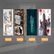thumbnail image 2 of Etiqueta engomada de la puerta 3D de Halloween Scary Bloody Handprint Autoadhesivo Etiqueta de la pu Tomshoo Tipo 4, 2 of 7