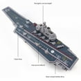 thumbnail image 2 of Developmental Toy Gift For Children Aircraft Carrier Luxury Ship Model Collection Vehicle With Sound&Light, 2 of 6