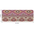 thumbnail image 7 of Pink Boho Tribal Diamonds and Triangles Pattern Kitchen Rug Mat,Kitchen Runner Rugs Non Skid Washable,Decorative Kitchen Floor Mats for Kitchen,Sink,Laundry,17"x47.2", 7 of 7