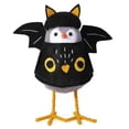 thumbnail image 1 of Halloween standing bird statue, ghost bird statue, black, 1 of 5