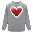 thumbnail image 4 of PNTUTB Men's Casual Long Sleeve Crew Neck Valentine's Day Fashion Print Pullover Loose Comfortable Sweatshirts, 4 of 6