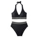 thumbnail image 2 of Bikini de mujer con control de abdomen, conjuntos de bikini push up de cintura alta, trajes de baño de pecho, traje de baño sexy, bikini de playa, 2 of 4