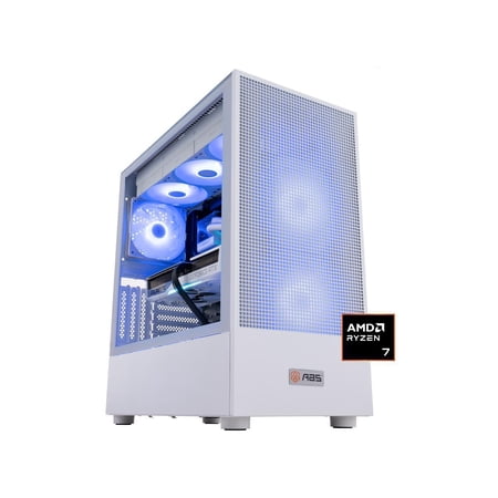 ABS Aeolian Ruby Gaming PC - Windows 11 - AMD Ryzen 7 7800X3D - GeForce RTX 5070 Ti - DLSS 4 - AI-Powered Performance - 32GB DDR5 6000MHz - 2TB M.2 NVMe SSD - AR7800X3D5070TI