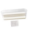 thumbnail image 3 of Vitrina para figuras, organizador de almacenamiento, vitrina, protectora, transparente, caja de almacenamiento para muñecas, mini juguetes, tipo escalera. Beige, 3 of 8