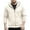 Beige, variant on Men's Loose Hooded Jacket, Full Zip Lightweight Jacket for Men, Casual Sports Outdoor Windbreaker with Front Pockets