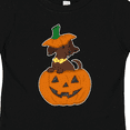 thumbnail image 4 of Inktastic Halloween Dachshund in Pumpkin Boys or Girls Toddler T-Shirt, 4 of 5