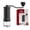 Bottom Adjustment, variant on Manual Hand Coffee Grinder, Mini Manual Coffee Grinder, Portable Hand Coffee Bean Mill, Conical Burr Coffee Grinder with Crank for Travel, Camping, Office - Type B