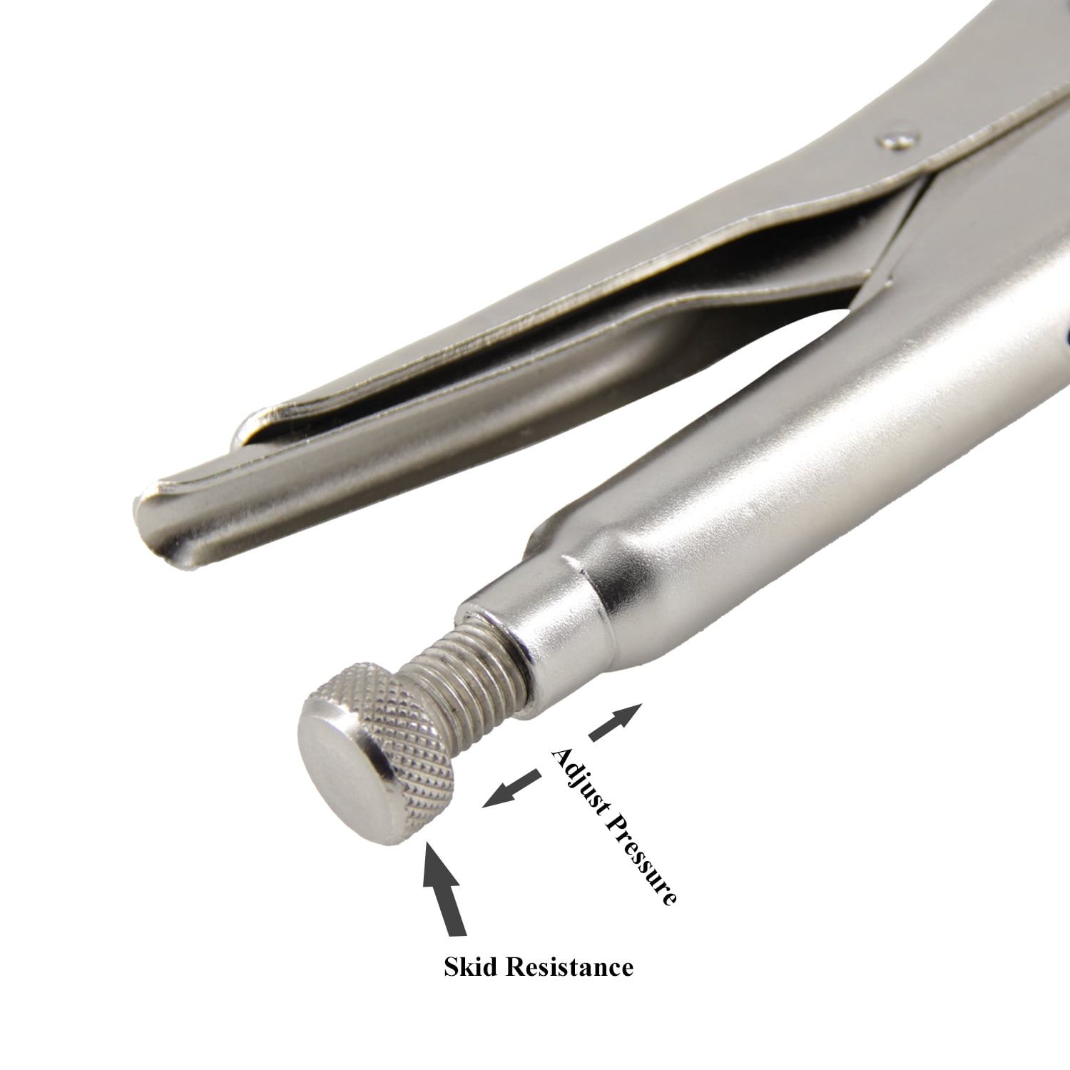 "12-Inch Heavy Duty Locking Pliers, Curved Jaw Vise Grip with Chrome Vanadium Steel - Welding Clamp for Metalworking & Fabrication"