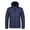 Dark Blue, variant on Rutainlusire Mens Warm Hooded Puffer Jacket 2025 Fall Winter Men's Casual Solid Color Warm Hooded Fashionable Sports Zipper Top Men's Long Sleeved Cotton Jacket