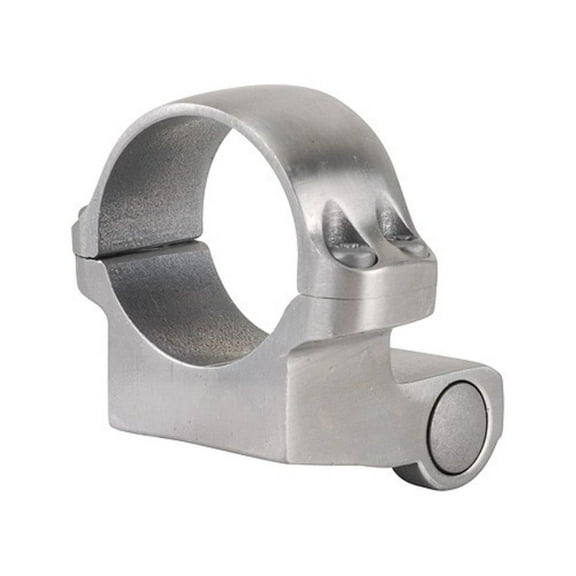 Ruger 1" Extended Front Scope Ring 4KO Silver Medium