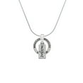 thumbnail image 2 of Delight Jewelry Silvertone Imagine Miracles Ring Charm Necklace, 18", 2 of 4