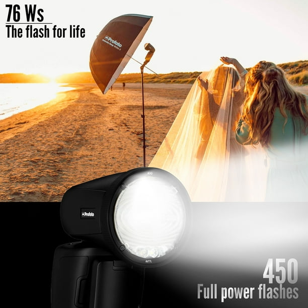 Profoto A10 On-Camera Flash Light for Sony Bundle with Profoto Connect Pro Wireless Transmitter for Sony Camera, Profoto Clic Softbox Octa 2 Feet, and Profoto A10 On-Camera Flash Light for Sony Bundle with Profoto Connect Pro Wireless Transmitter for Sony Camera, Profoto Clic Softbox Octa 2 Feet, and