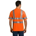 thumbnail image 4 of CornerStone® - Short Sleeve Snag-Resistant Reflective T-Shirt – Safety Orange | 3.7 Oz Size - M, 4 of 5