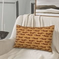 thumbnail image 5 of Balery Dachshund Dog Puppy Bedding Queen Pillow Cases - Envelope Closure - Soft Brushed Microfiber Fabric - Shrinkage and Fade Resistant Pillow Cases-14"x20", 5 of 6
