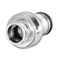 thumbnail image 1 of Adaptador de grifo rápido de conector de manguera de jardín de latón de rosca macho de 16 mm, 1 of 5