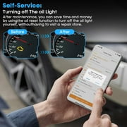 OBD2 Scanner Bluetooth, Car Code Readers & Scan Tools for iOS & Android, Wireless Auto Diagnostic Scan Tool to Check Engine & Fix All Cars & Vehicles, Bluetooth 5.4