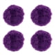 thumbnail image 1 of 4X Alfombra de Lana de Piel Sintetica de Oveja Alfombra 30 X 30 cm Estera Alfombra de Cojin Silla Pelo Suave Mullido (Redondo ), 1 of 5