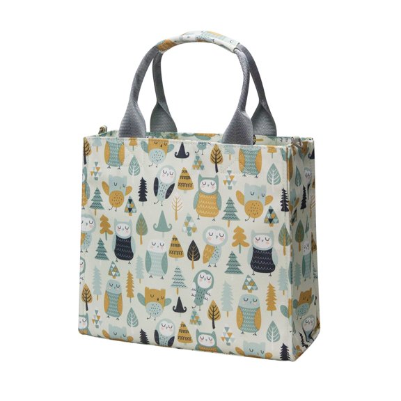 Bolso de mano PHEBEN mochila para pañales impermeable búho mini 28x25x13 cm