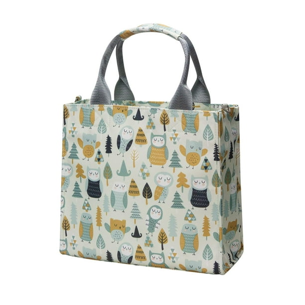 Bolso de mano PHEBEN mochila para pañales impermeable búho mini 28x25x13 cm