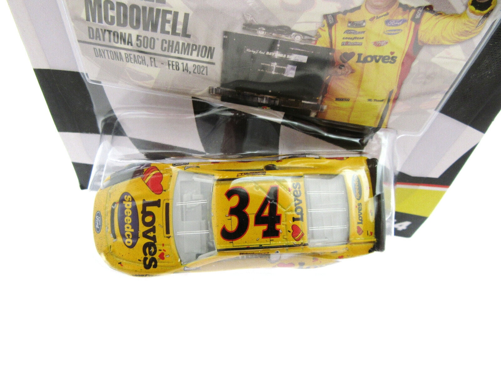 Michael McDowell ~ Love's Car ~ NASCAR Authentics ~ Die Cast 1:64 Scale