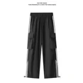 thumbnail image 5 of Pantalones Cargo de estilo americano para hombre, pantalón informal, holgado, con pierna recta, para deportes al aire libre, a la moda, primavera, 5 of 5