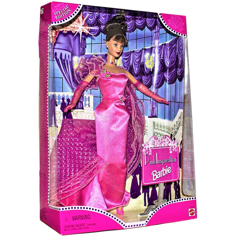 BRUNETTE Pink Inspiration Barbie Special Edition 1998 #21721