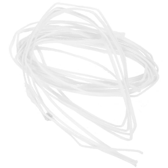 CATIEBYE  1 Bag Replacement Wicks for Candles Cotton Oil Lamp Wick White 157.5×0.1×0.1in