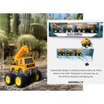thumbnail image 2 of Juguetes para camiones de construcción SEESWELL Monster Truck, paquete de 4, más de 3 años, 2 of 7
