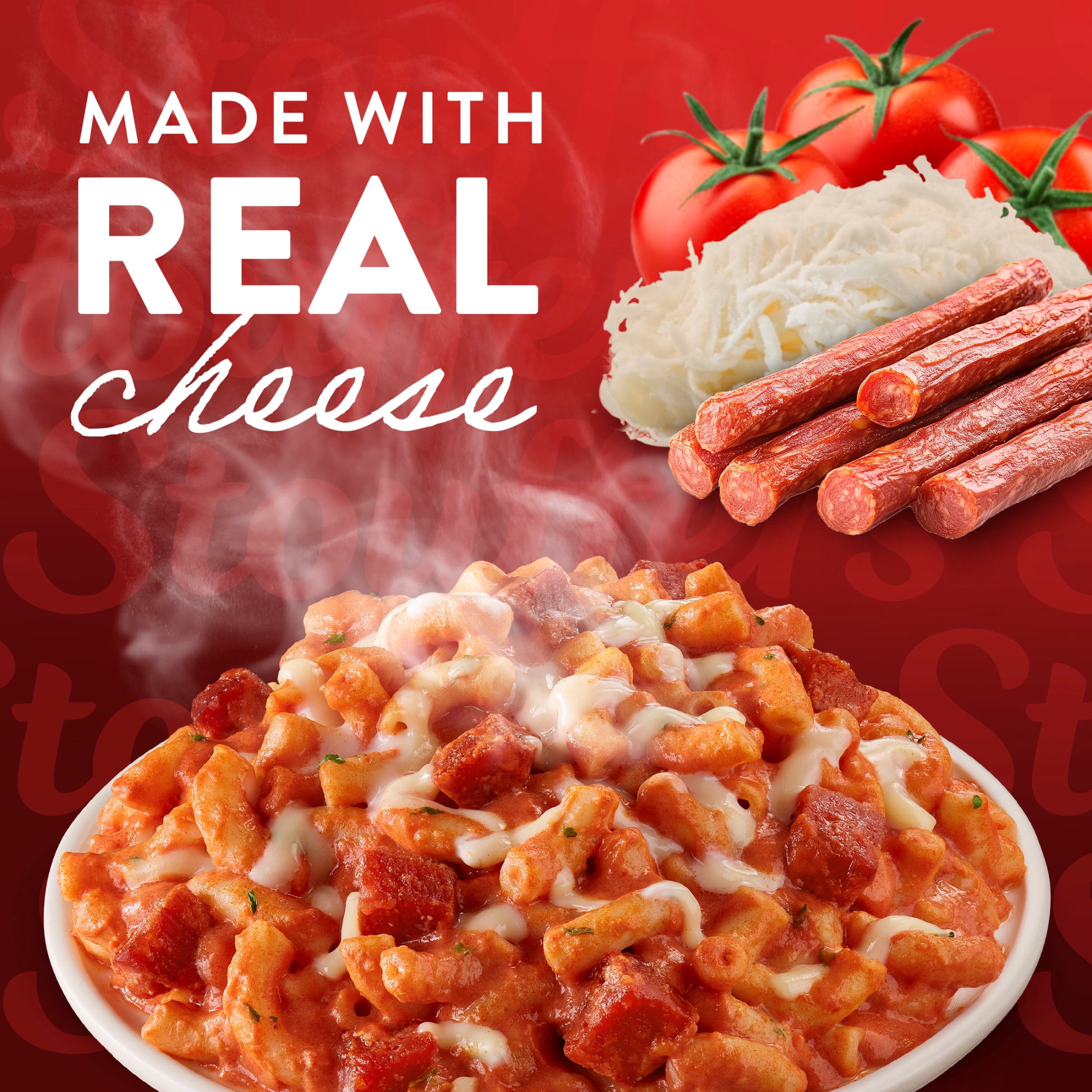 Stouffer’s Pepperoni Pizza Mac & Cheese, Single Serve, Single Frozen Meals 9.5 oz