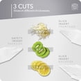 thumbnail image 2 of Börner (Boerner) Germany - Mandoline Slicer, V1 Classic Line, Basic Set - White, 2 of 6