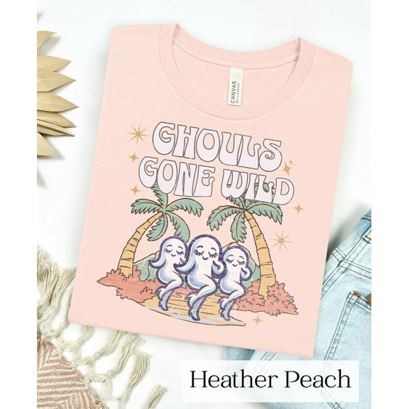 Hot Ghoul Summer T-Shirt, Ghouls Gone Wild Fear Girl Shirt, Summer Shirt, Funny Beach Summer Halloween Women T-Shirt, Hot Girl Summer TH070614