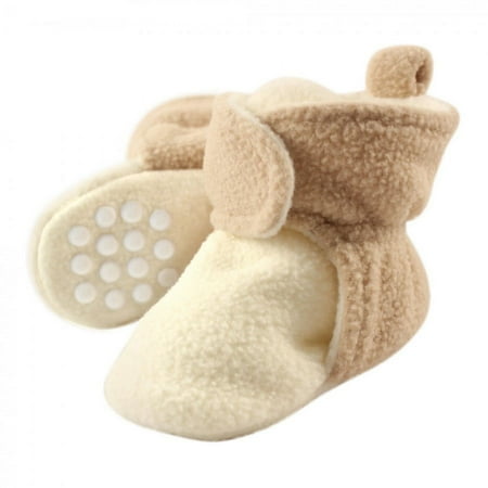 UPC: 0660168211931 | Luvable Friends Baby and Toddler Cozy Fleece Booties Cream Tan 2 Toddler