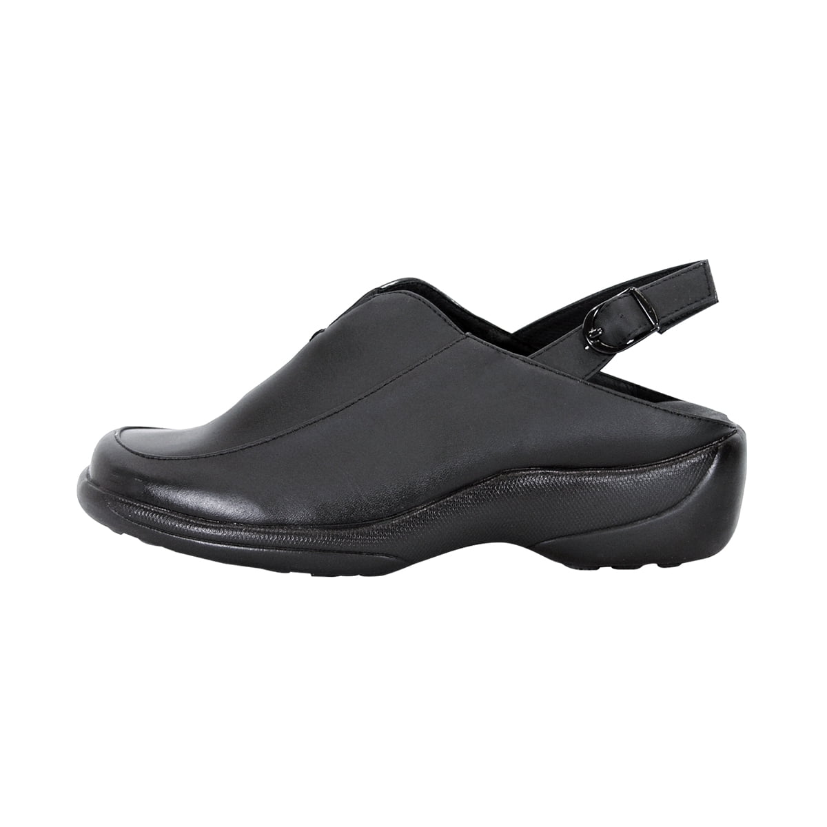 24 HOUR COMFORT Ingrid Wide Width Comfort Shoes For Work and Casual Attire BLACK 12