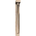 thumbnail image 2 of Ekena Millwork 3 1/2"W x 20"D x 28"H Thorton Block Smooth Bracket w/ Offset Brace, Douglas Fir, 2 of 25