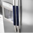 thumbnail image 4 of Blue 3pcs Refrigerator Door Handle Covers Kitchen Decor Keep Appliance Clean Anti-Static Stains for Fridge Dishwasher Velvet, 4 of 5
